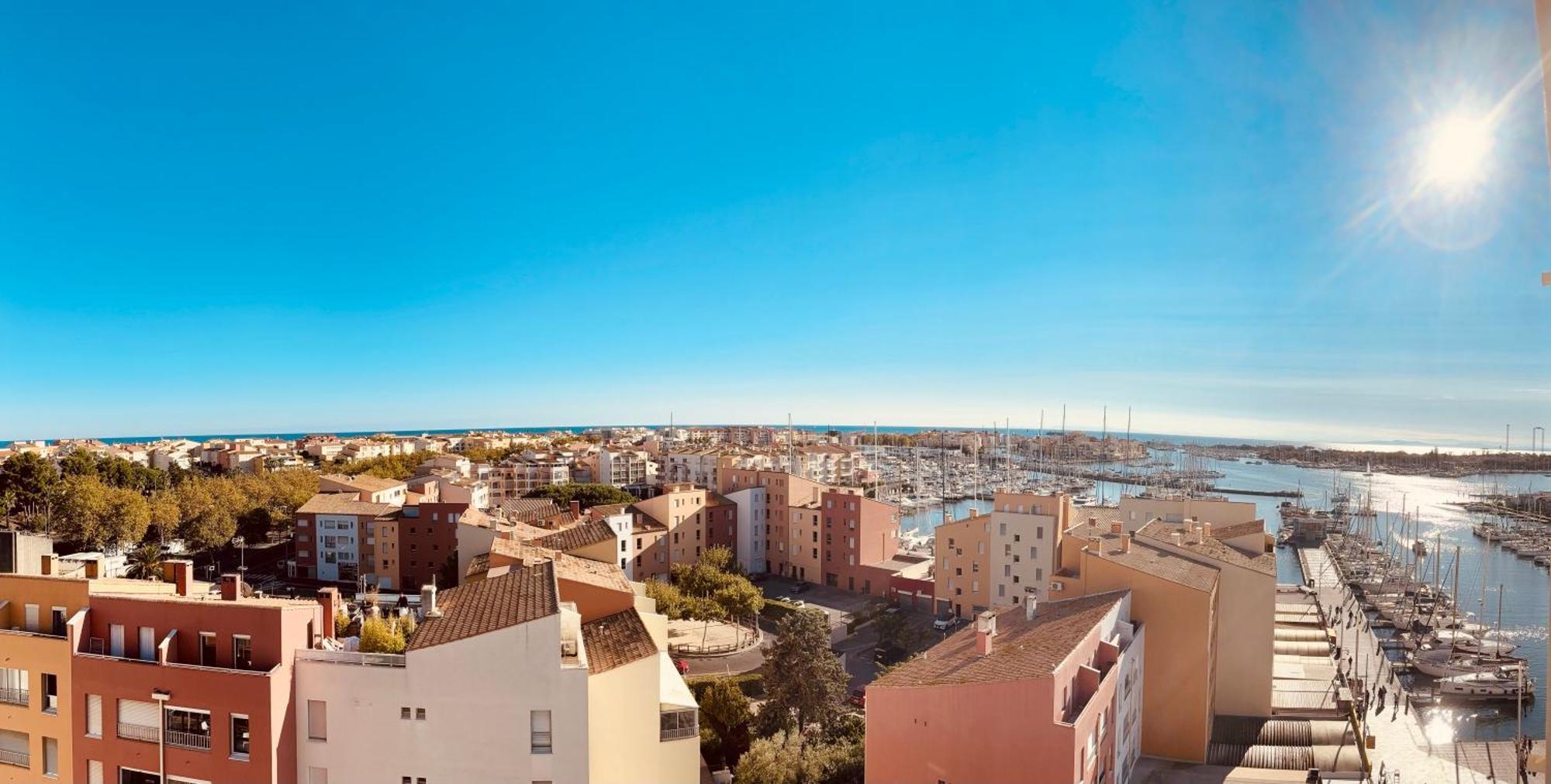 Апартаменты Centre Port,Vue Panoramique,Clim,Balcon,Wifi Агд Экстерьер фото