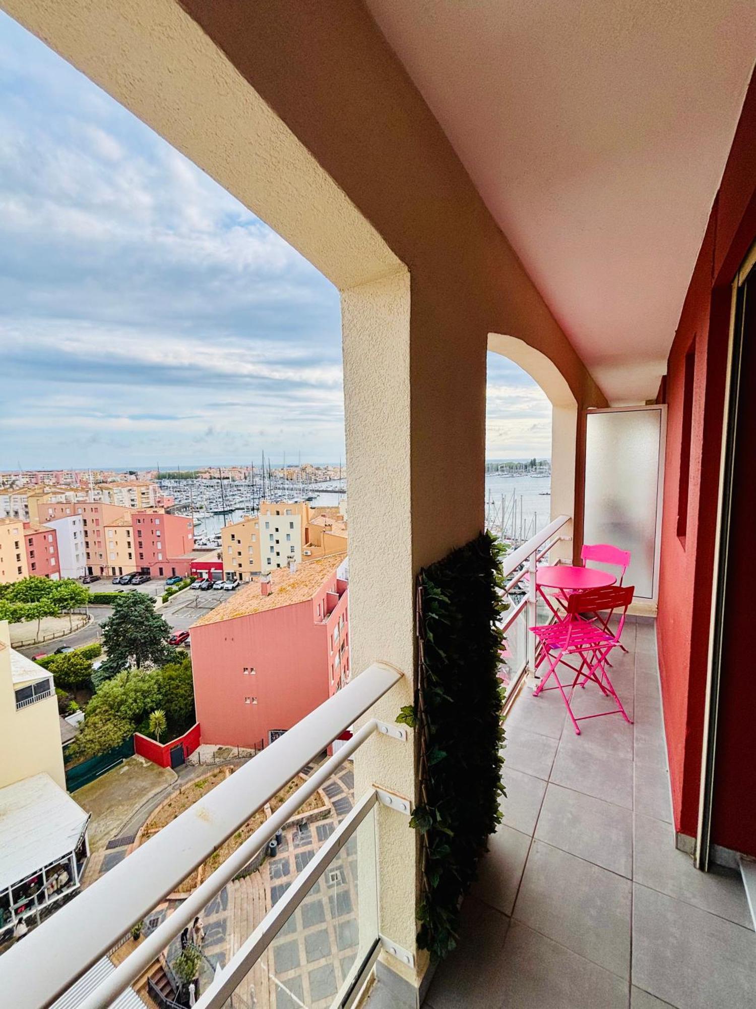 Апартаменты Centre Port,Vue Panoramique,Clim,Balcon,Wifi Агд Экстерьер фото